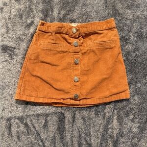 Corduroy girls skirt size 7